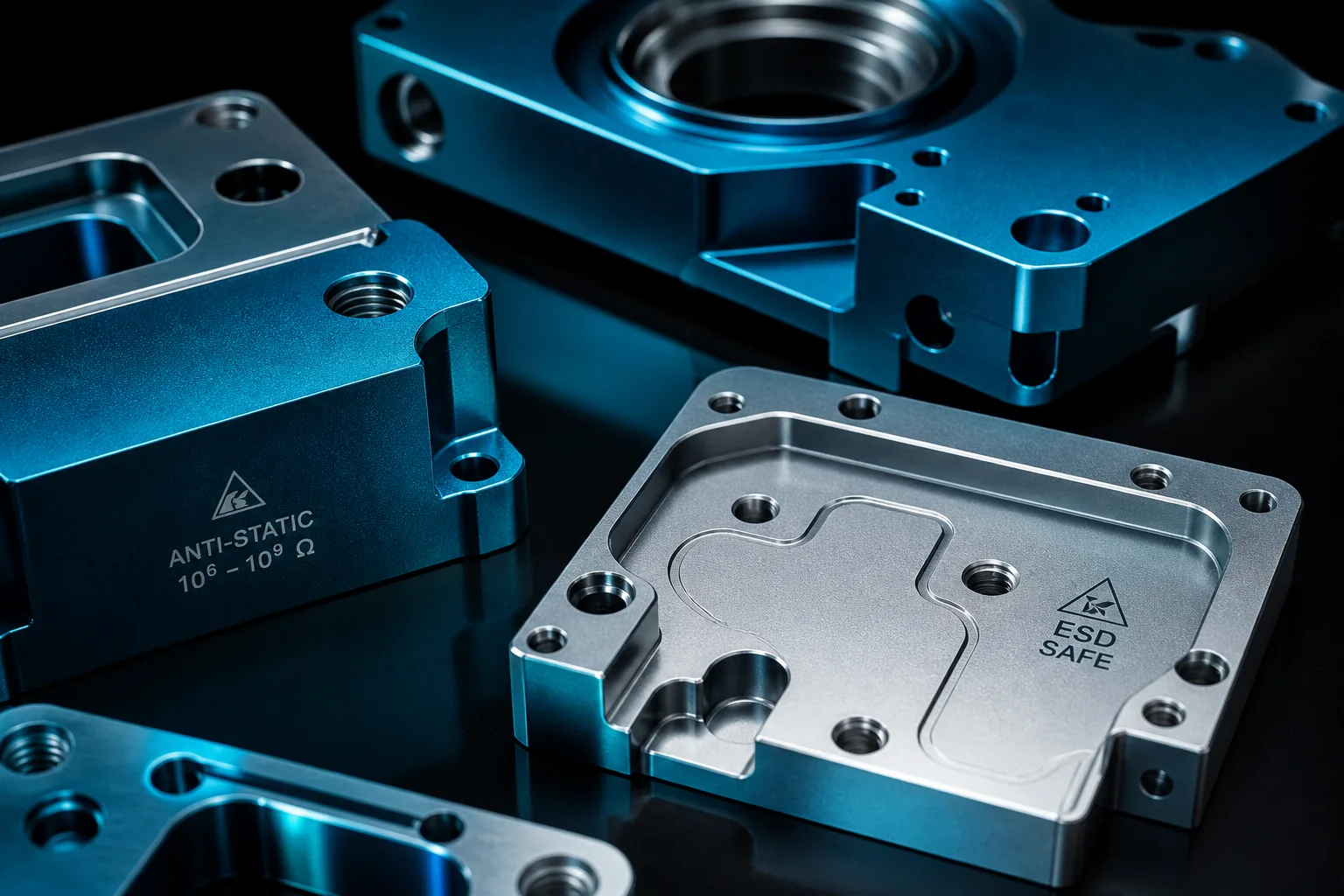 Antistatic Processing After Anodizing