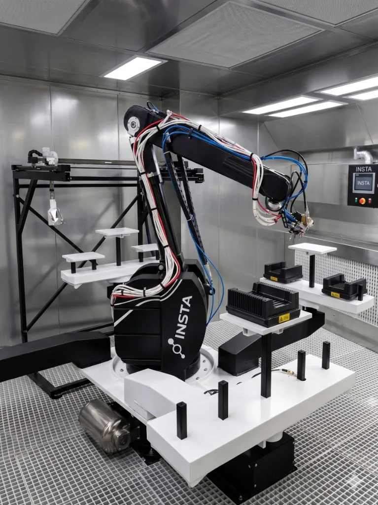 INSTA PRECISION automated spray coating equipment